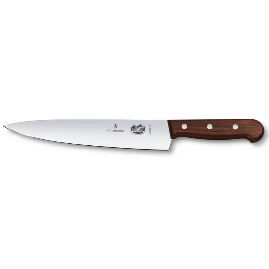Wood kockkniv 22 cm, Rostfritt stål-lönn