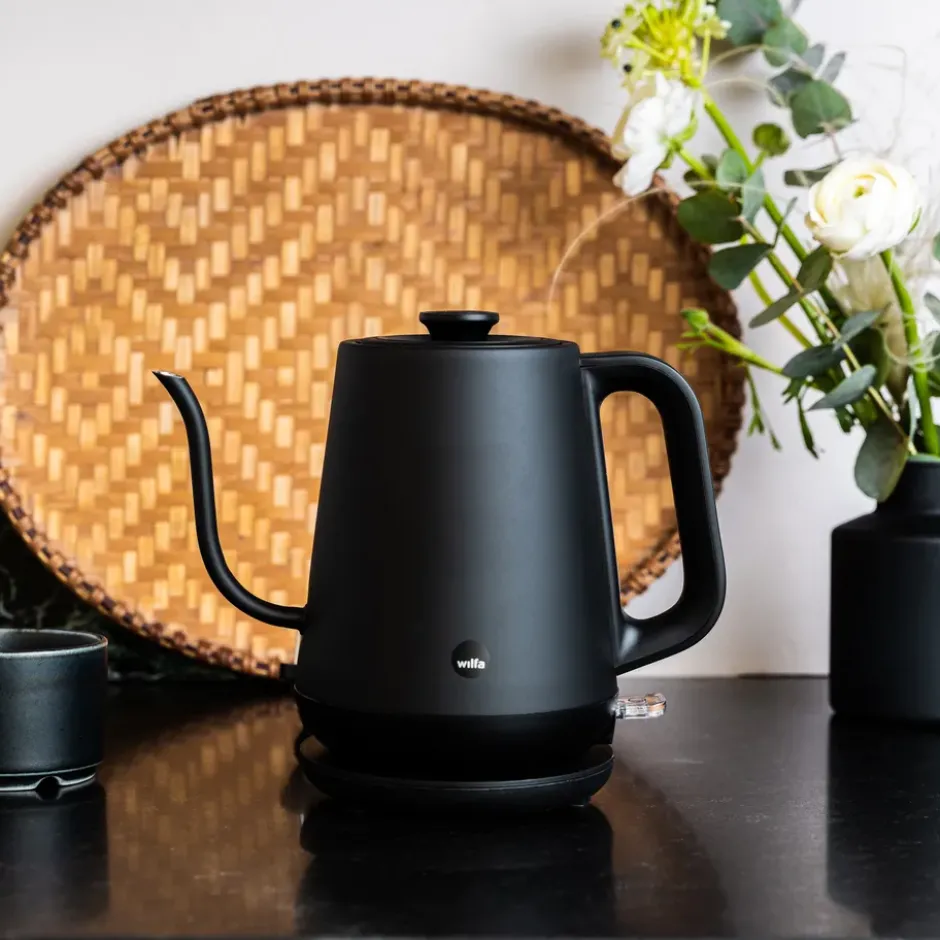 WSPOK-1000B pour over vattenkokare, Mattsvart