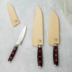 Yaxell knivskydd i lönn, 12 cm