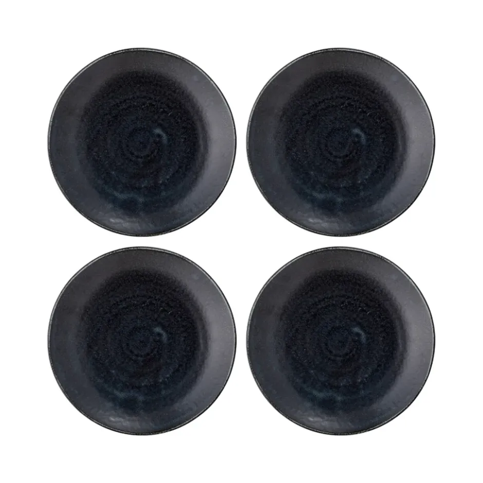 Yoko tallrik 24 cm 4-pack, Svart