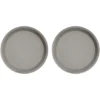 Yuka lunchtallrik Ø22 cm 2-pack, Stone (grå)