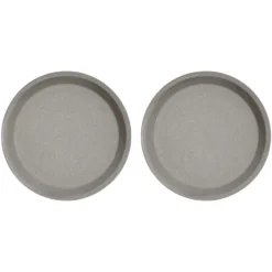 Yuka lunchtallrik Ø22 cm 2-pack, Stone (grå)