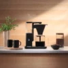 Zense CM10AB-M125 alux kaffebryggare, Svart