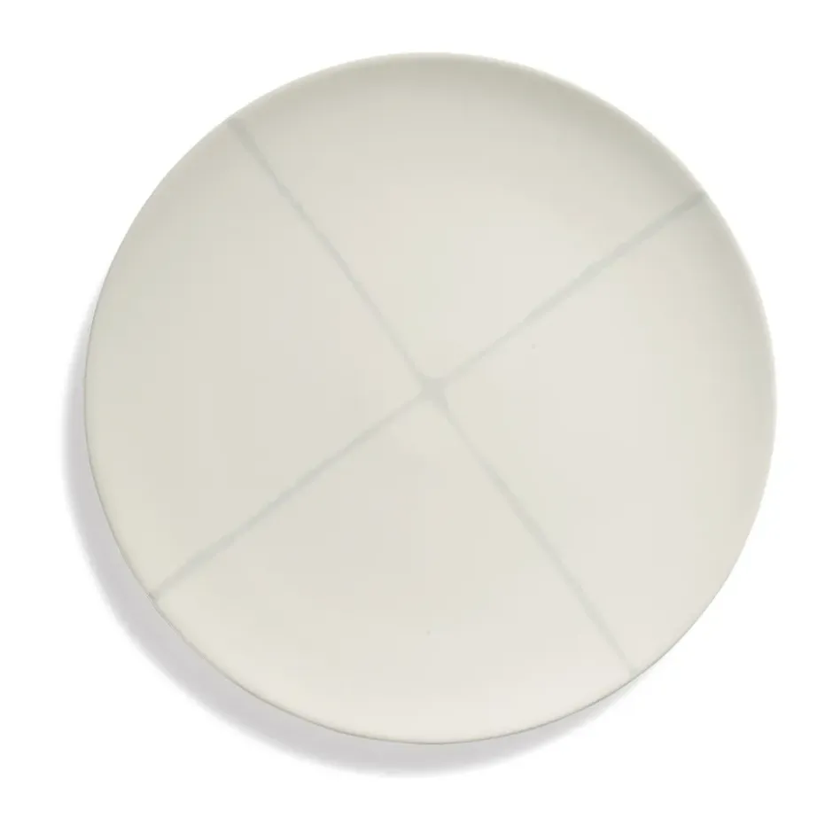 Zuma tallrik M Ø28 cm 2-pack, Salt